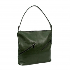 Жіноча шкіряна сумка 2726 зелена