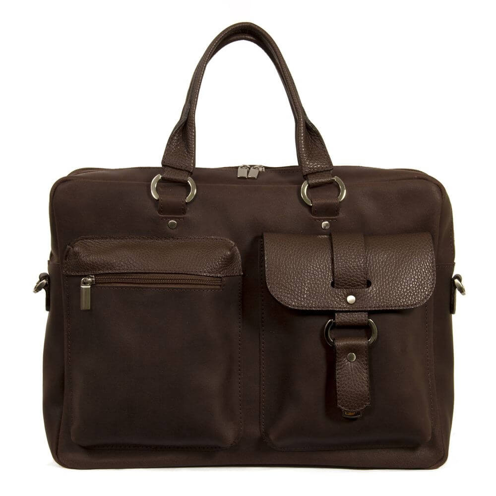 Чоловічий портфель 4295 коричневий