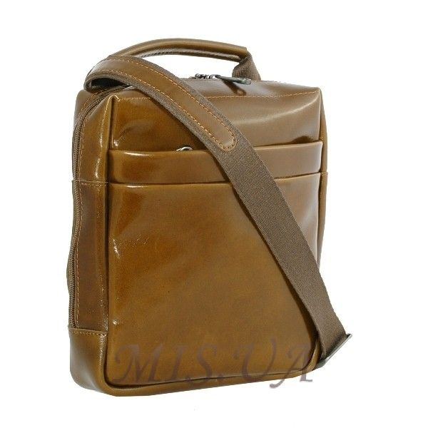 Чоловіча шкіряна сумка Vesson 4579 коричнева
