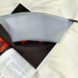 Косметичка женская большая 303 серая