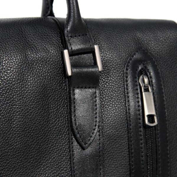 Чоловічий шкіряний портфель 4588 чорний