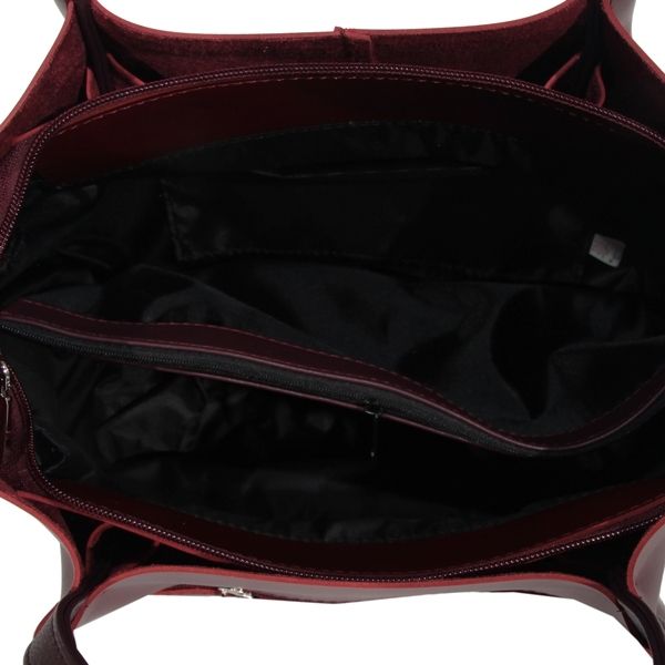 Женская сумка МІС 35862 бордовая