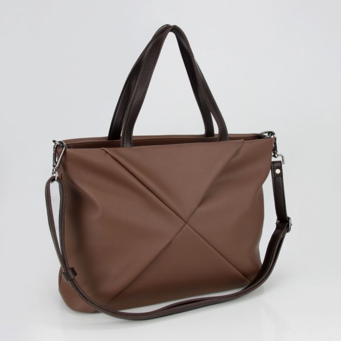 Женская сумка МІС 36264 коричневая