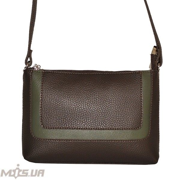 Жіноча сумка 35571 темно-коричнева