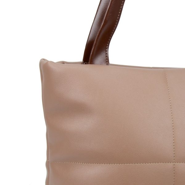 Женская сумка МІС 36057 бежевая