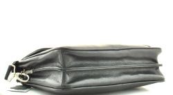 Мужской портфель из натуральной кожи Vesson 4143 черный