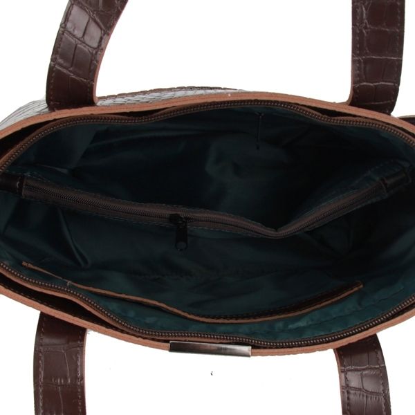 Женская сумка МІС 36076 коричневая