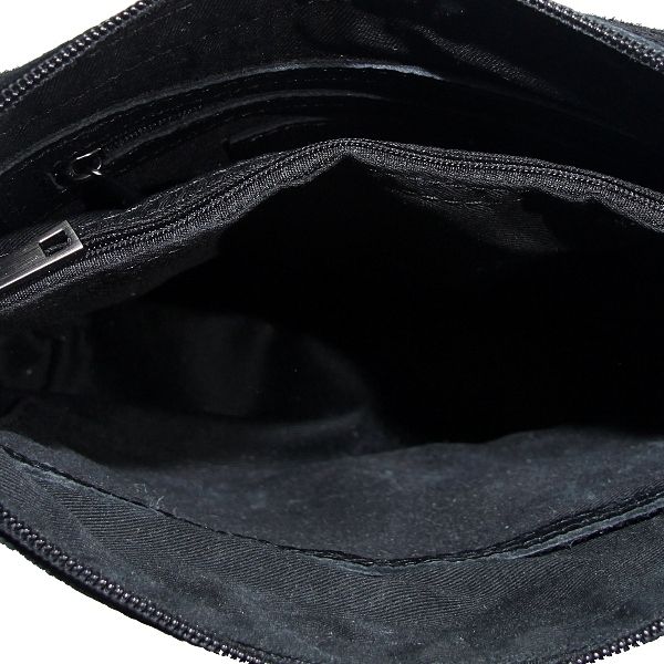Мужская кожаная сумка Vesson 4710 черная