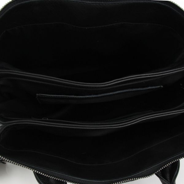Женская кожаная сумка МІС 2791 черная