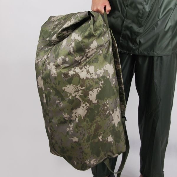 Тактическая рюкзак баул зеленый пиксель