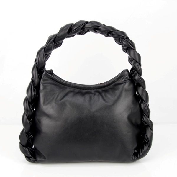 Жіноча шкіряна сумка МІС 2734 чорна
