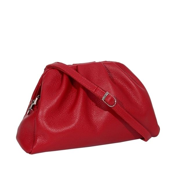 Жіноча шкіряна сумка МІС 2713 червона