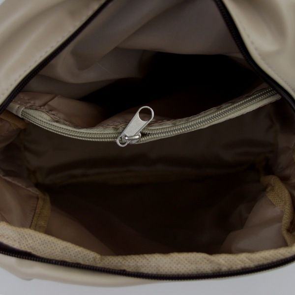 Жіночий рюкзак міський МІС 36227 бежевий