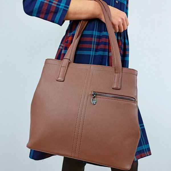 Женская сумка 35381 коричневая1