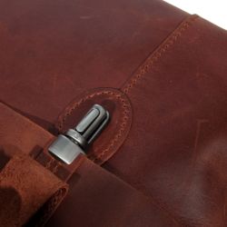 Мужской кожаный портфель Vesson 4635 рыжий