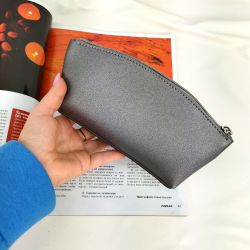 Косметичка женская маленькая 301 серая
