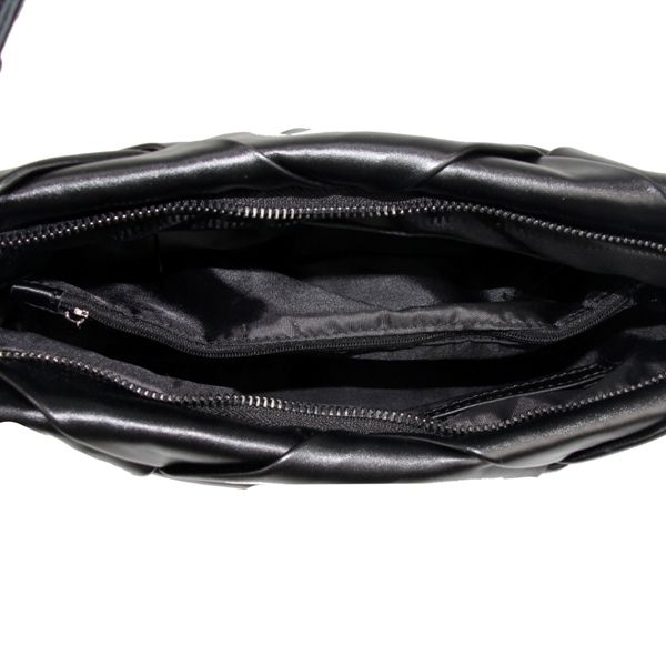 Женская кожаная сумка МІС 2675 черная