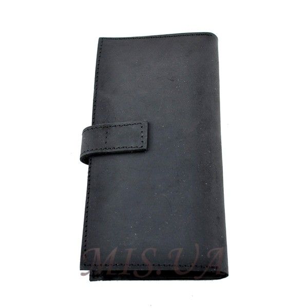 Чоловічий шкіряний гаманець Vesson 4509 чорний