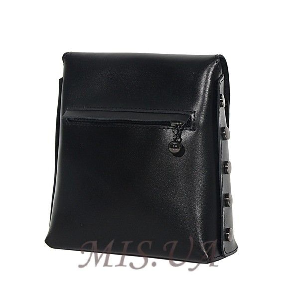 Женская кожаная сумка МIС 2645 черная