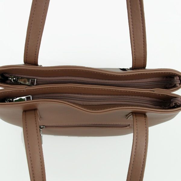 Жіноча сумка 35381 коричнева1