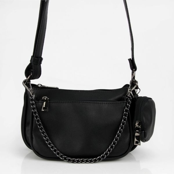 Женская сумка МІС 36050 черная