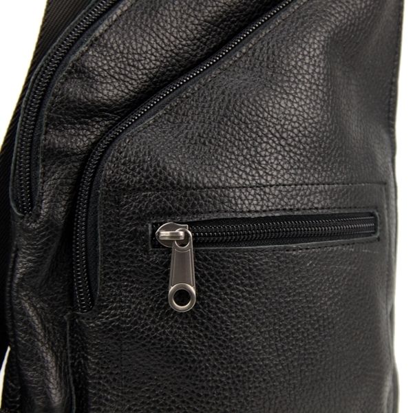 Мужская сумка-слинг Vesson 4617 черная