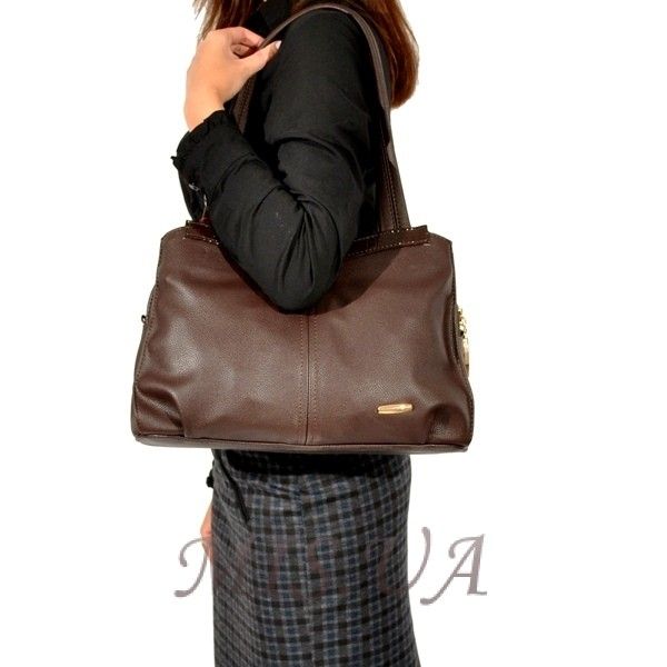 Жіноча сумка 35113 коричнева