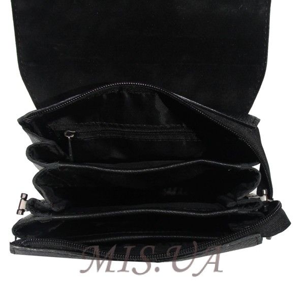 Мужская кожаная сумка Vesson 4523 черная