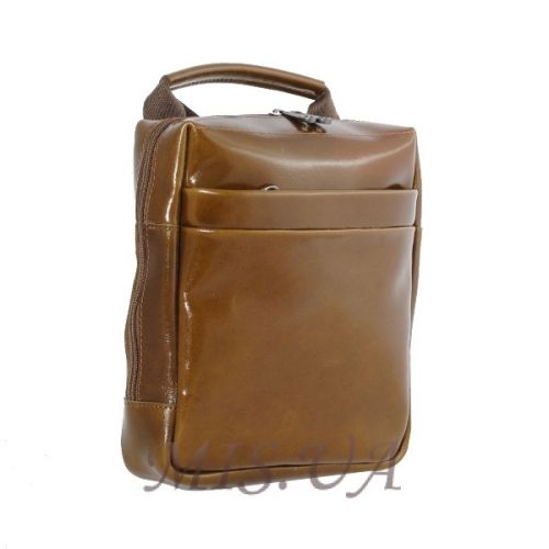 Мужская кожаная сумка Vesson 4579 коричневая