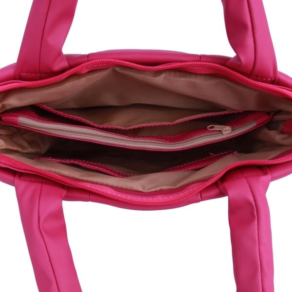 Жіноча дута сумка МІС 36093 пурпурна
