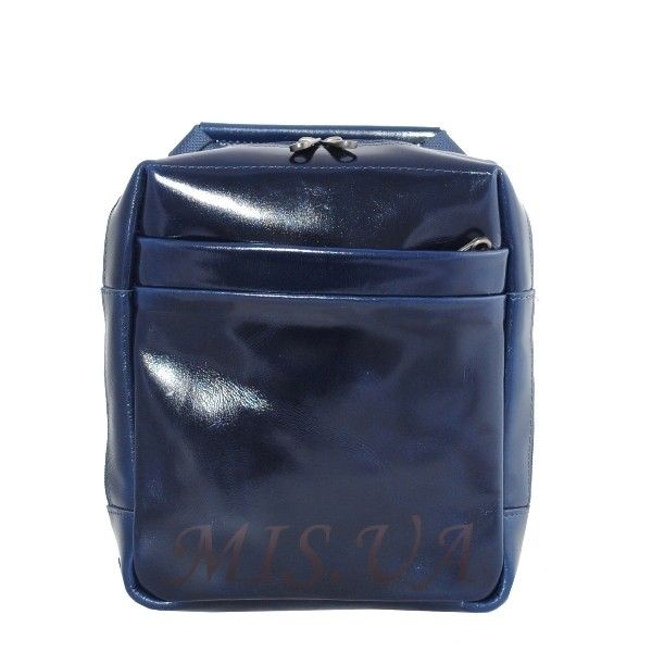 Мужская кожаная сумка Vesson 4579 синяя