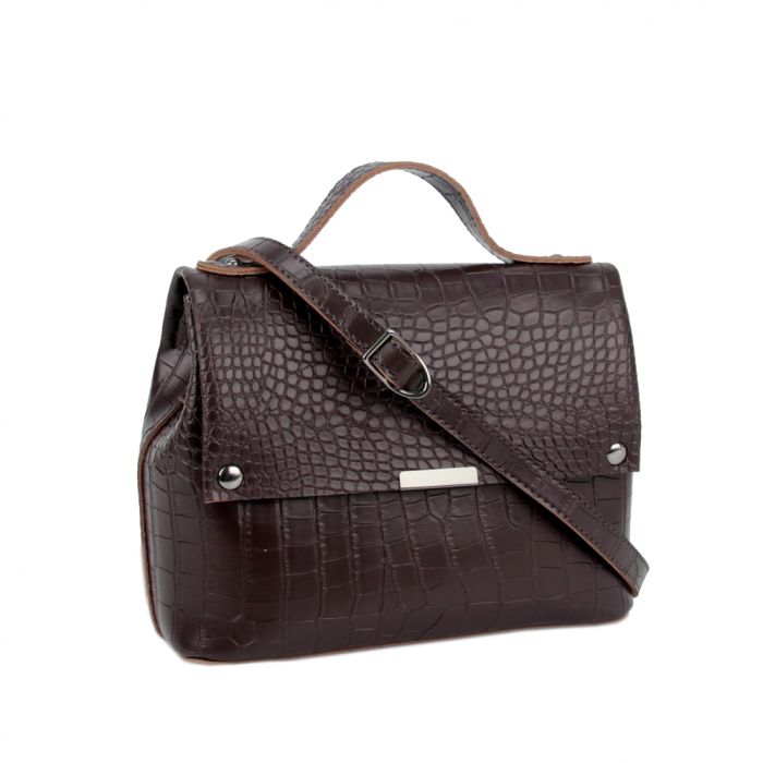 Женская сумка МIС 35809 коричневая