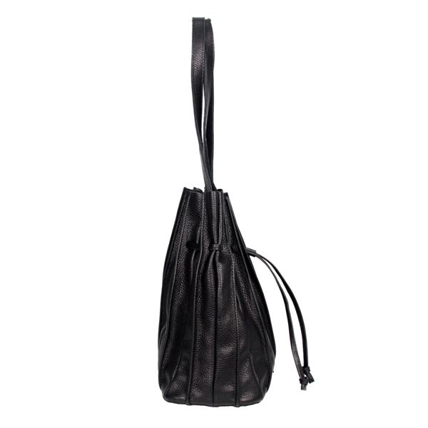 Женская кожаная сумка МІС 2706 черная