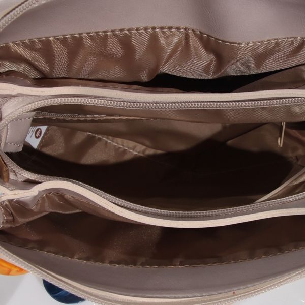 Женская сумка MIC 36012 бежевая