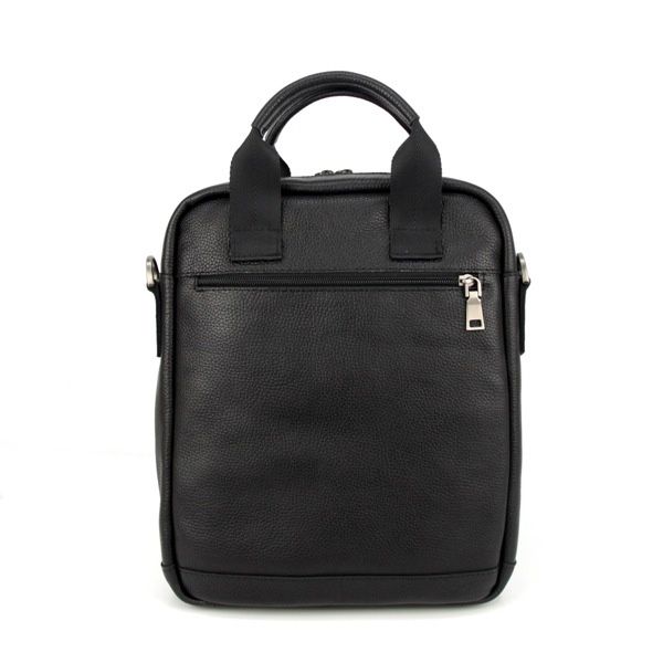 Мужская кожаная сумка-портфель 4620 черная