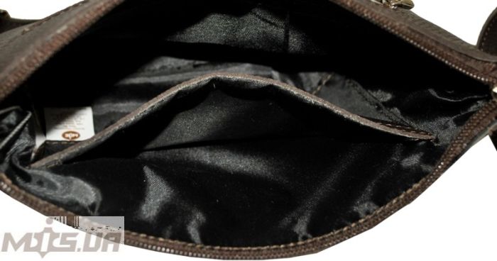 Жіноча сумка 35571 темно-коричнева