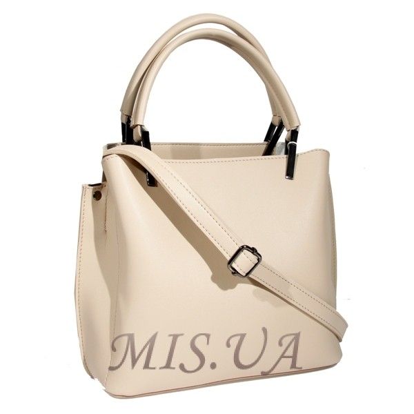 Женская сумка МІС 35813 бежевая