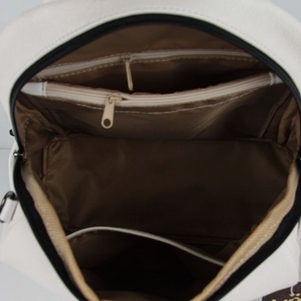 Городской рюкзак-сумка МІС 36010 белый