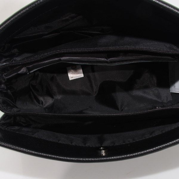 Женская кожаная сумка МІС 2664 черная