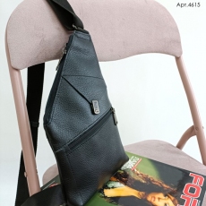 Мужская сумка-слинг Vesson 4615 черная 