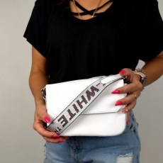 Жіноча шкіряна сумка MIC  2712 біла