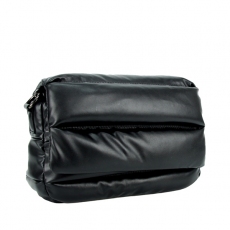 Женская дутая сумка 36092 черная