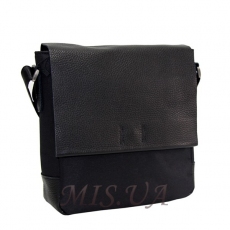 Чоловіча комбінована сумка Vesson 0427 чорна