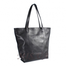 Женская кожаная сумка MIC 2572 черная