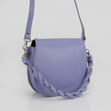 Жіноча шкіряна сумка МІС 2762 фіолетова