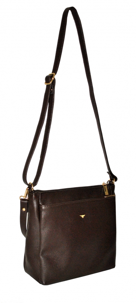 Женская сумка 35452 коричневая 