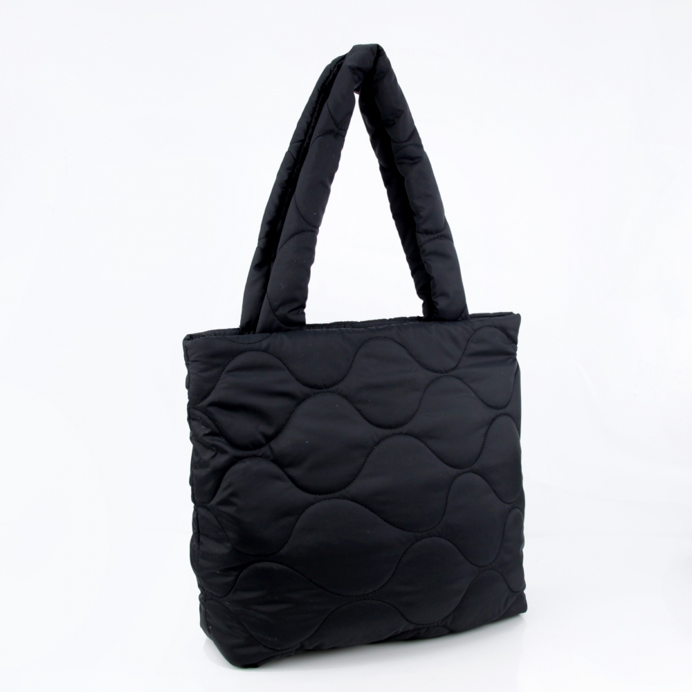 Женская текстильная сумка  МІС 36212 черная