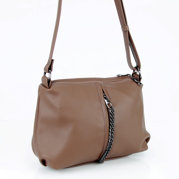 Женская сумка МІС 36053 коричневая