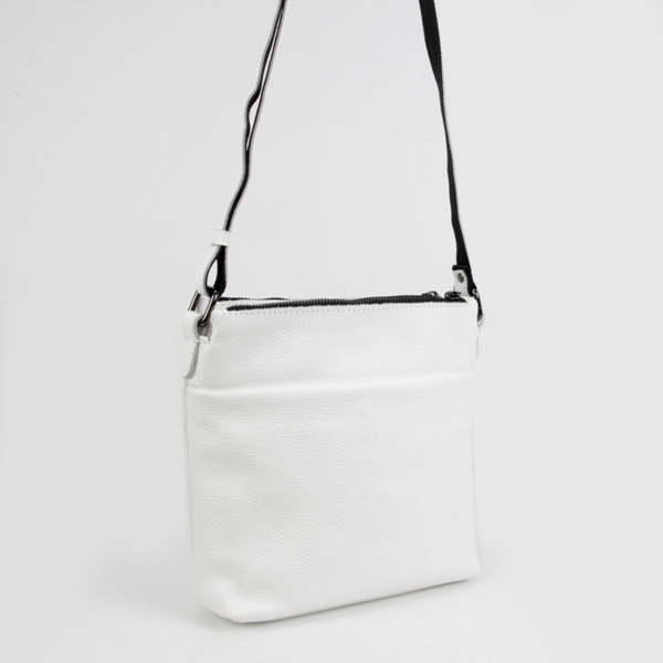 Жіноча шкіряна сумка МІС 2733 біла